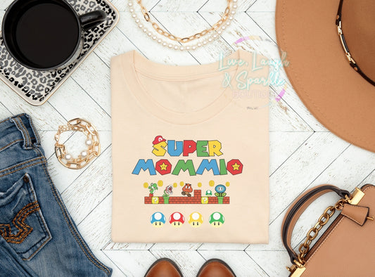Custom Super Mommio Tee
