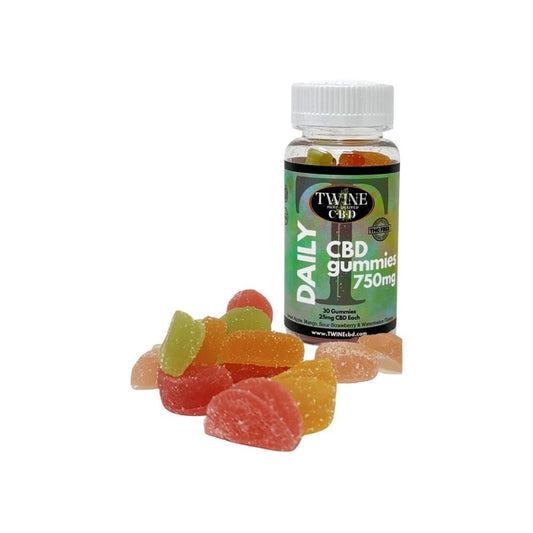 750mg CBD Gummies 99% Pure Organic CBD Isolate THC Free 30pcs-Assorted Flavors