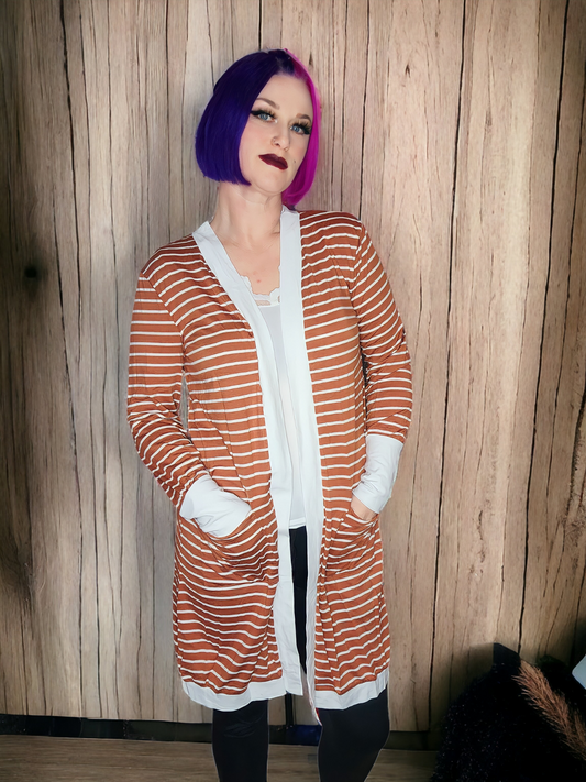 Lana Striped Cardigan